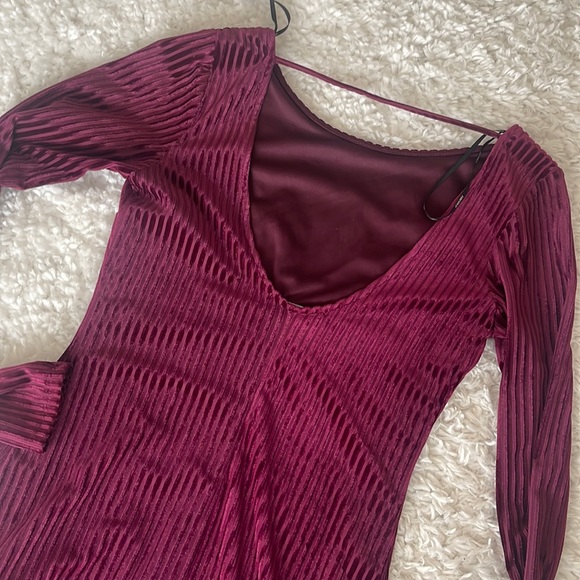 Forever 21 Velvet Mini Dress - Picture 3 of 5
